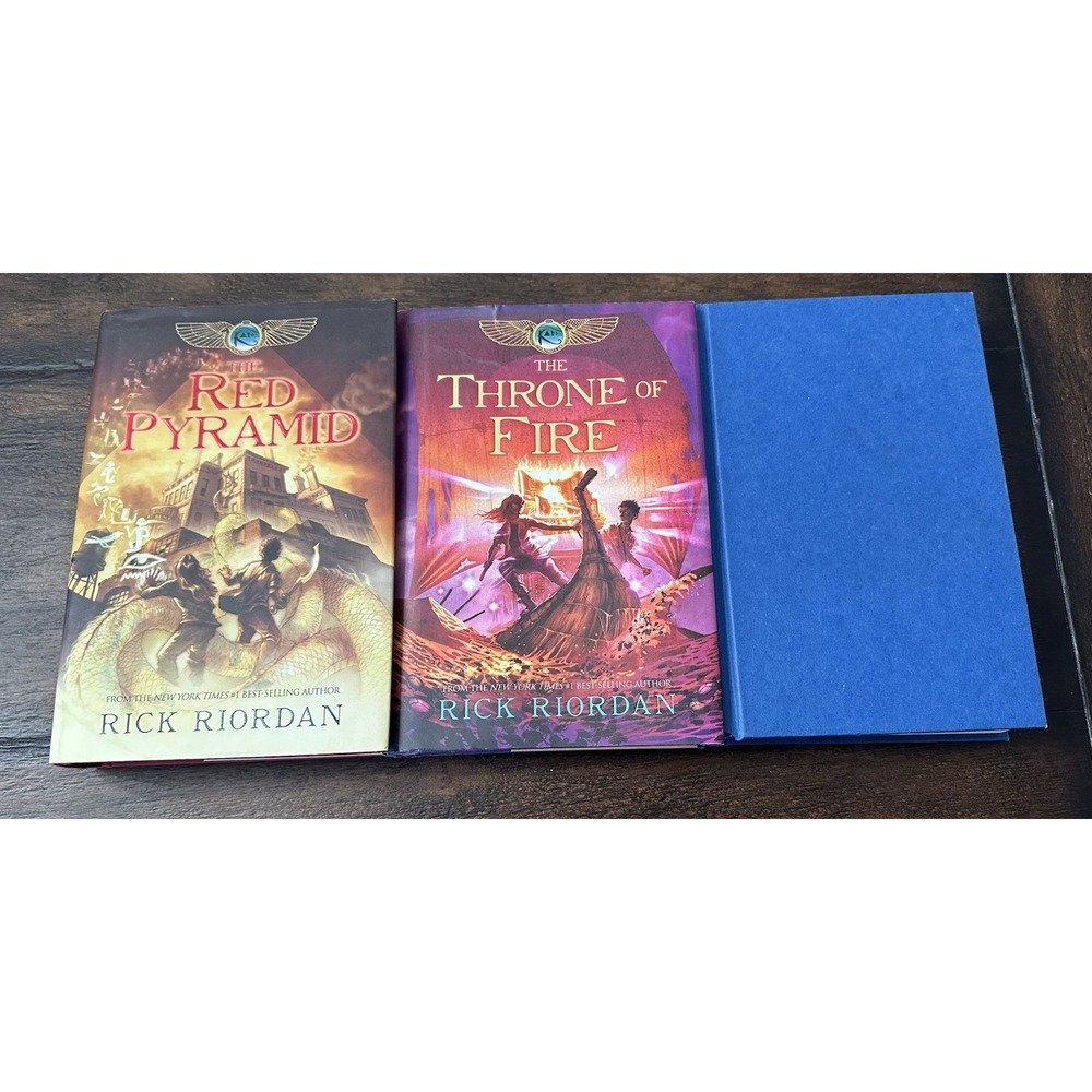 Kane Chronicles Books 1-3 Hard Cover by Rick Riordan Complete Set - Picture 2 of 3
